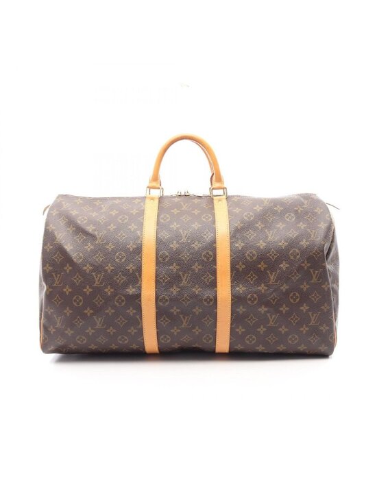 Louis Vuitton Handbags - Louis Vuitton Boston Bag Keepall 55 Canvas Leather
